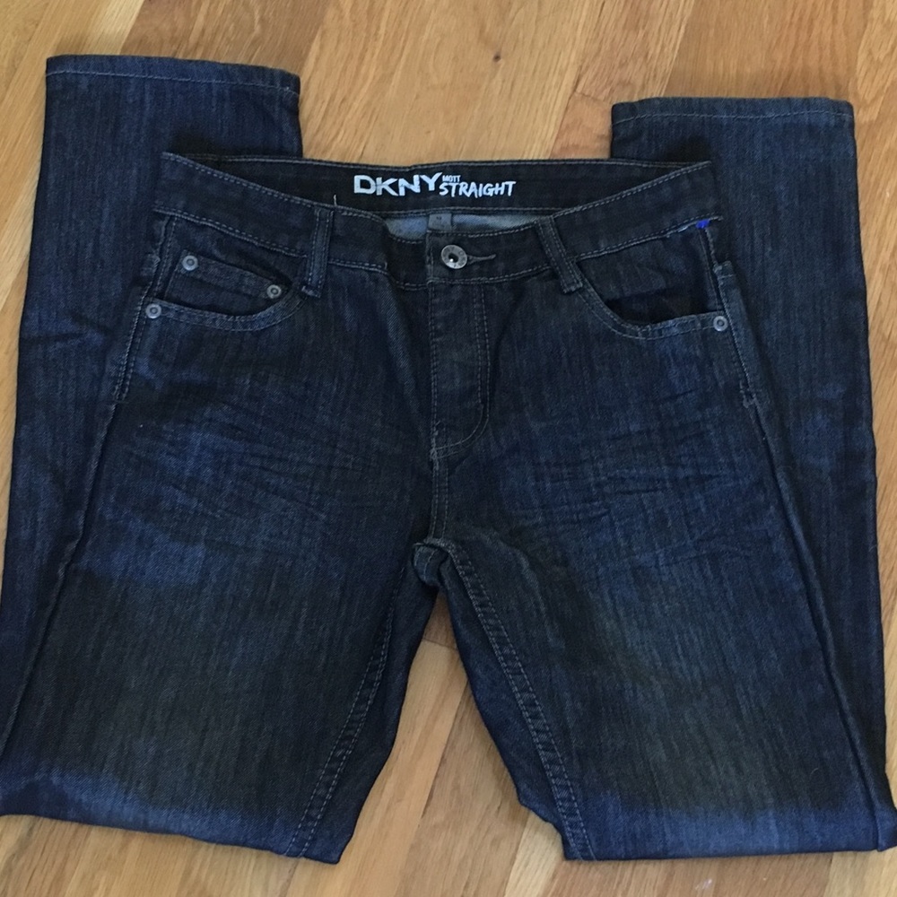 DKNY Mott Straight Dark Wash Jeans